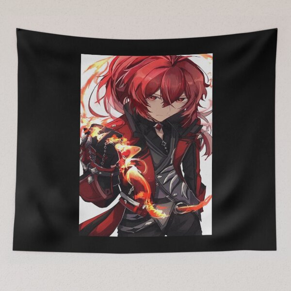 Item preview, Genshin Impact Diluc designed and sold by Inthestardust.