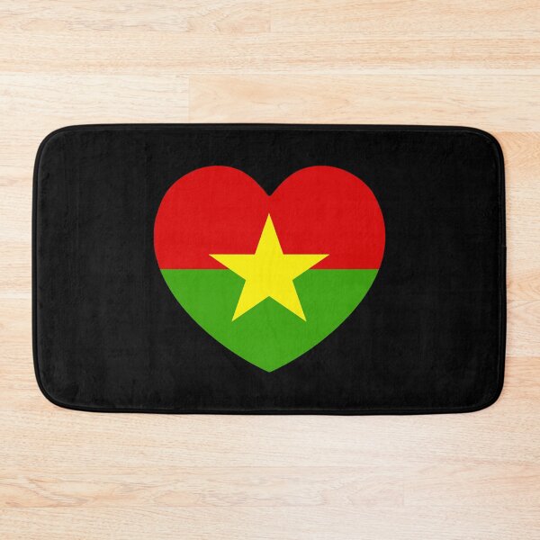 Item preview, Burkina Faso Flag Heart BF designed and sold by shitpostee.