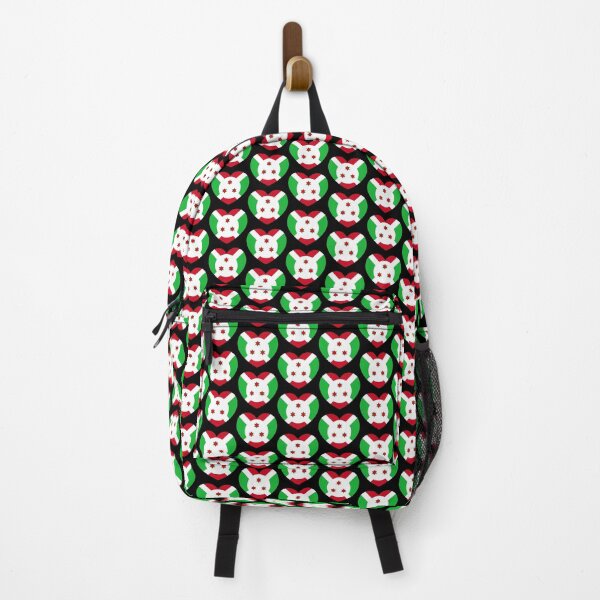 Item preview, Burundi Flag Heart BI designed and sold by shitpostee.