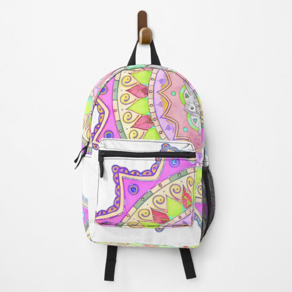 Item preview, Vibrant Colorful Pastel Boho Mandala Pattern designed and sold by beoldfashioned.