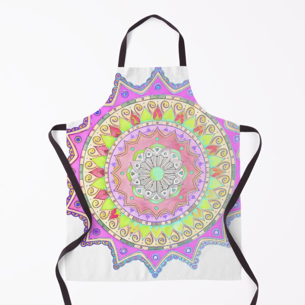 Item preview, Vibrant Colorful Pastel Boho Mandala Pattern designed and sold by beoldfashioned.