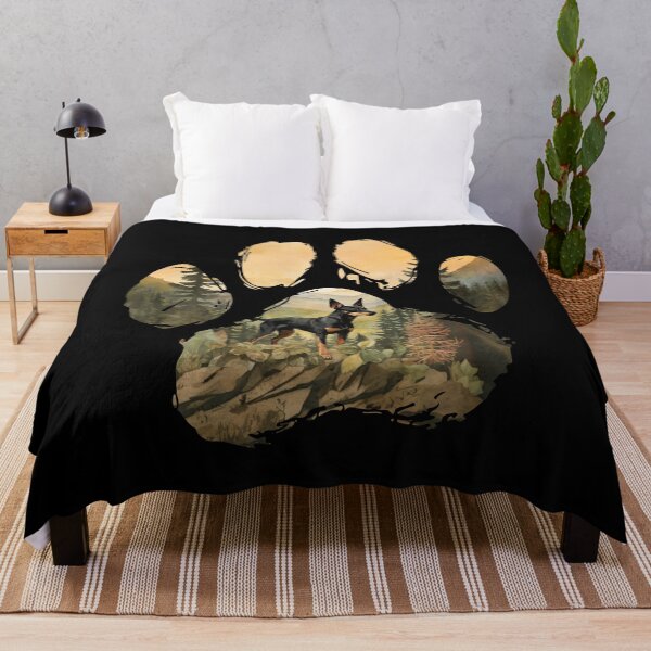 Item preview, Funny Manchester Terrier Paw Foggy Mountain Tree Mom Dad Kids designed and sold by rafaeltto.