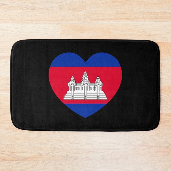 Item preview, Cambodia Flag Heart KH designed and sold by shitpostee.