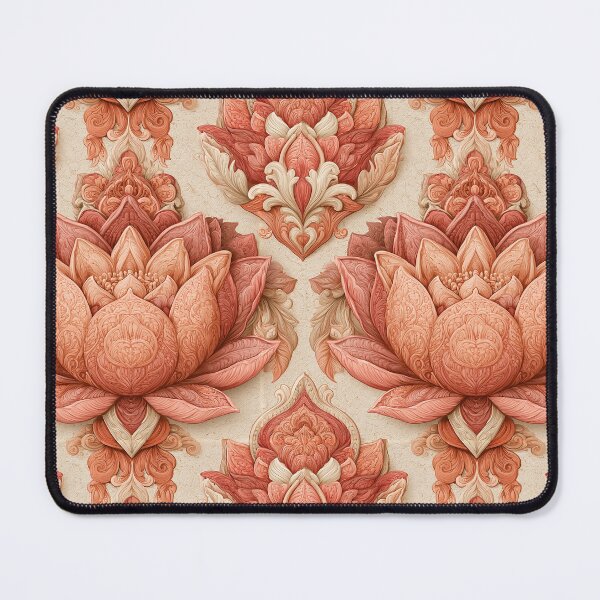 Item preview, Blooming Lotus Texture - Botanical Garden Pattern - Anniversary Gifts For Wife designed and sold by RoyalStarsPatts.