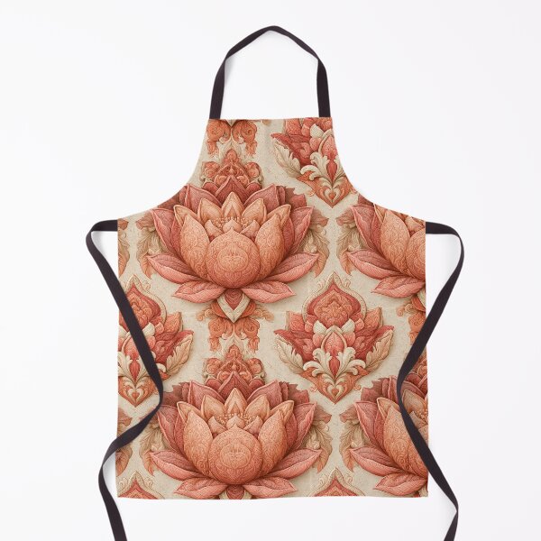Item preview, Blooming Lotus Texture - Botanical Garden Pattern - Anniversary Gifts For Wife designed and sold by RoyalStarsPatts.