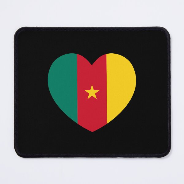 Item preview, Cameroon Flag Heart CM designed and sold by shitpostee.