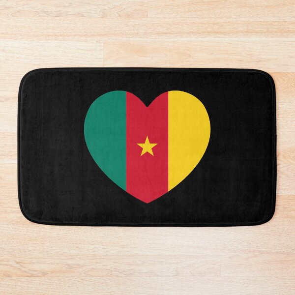 Item preview, Cameroon Flag Heart CM designed and sold by shitpostee.