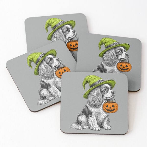 Item preview, Halloween Spaniel designed and sold by prettykaler.