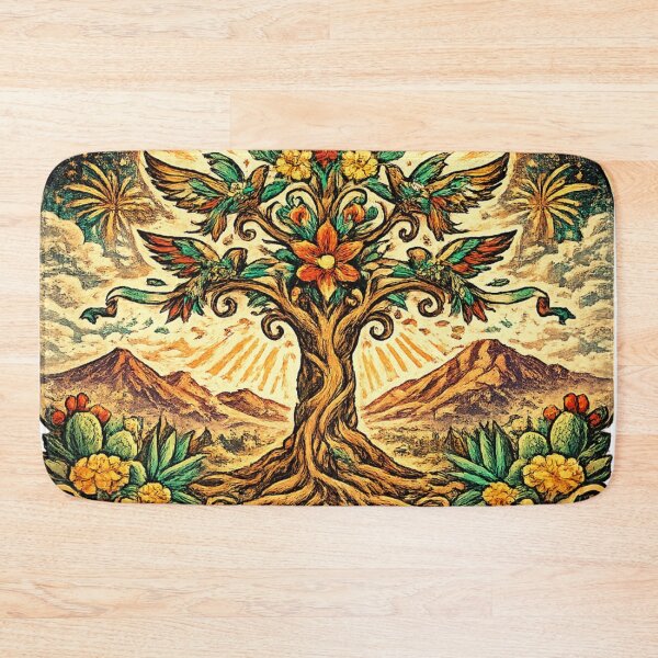Item preview, Independencia de México Raíces de Libertad | Tree of Freedom Mexican Heritage Artwork designed and sold by irfanshikh.