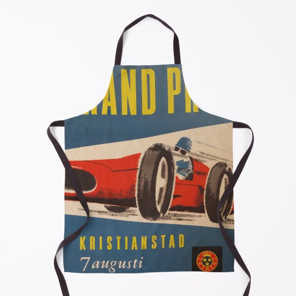 Item preview, Kristianstad Grand Prix Vintage Racing Poster designed and sold by Retr0Tshirts.