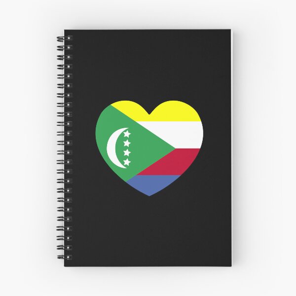Item preview, Comoros Flag Heart KM designed and sold by shitpostee.