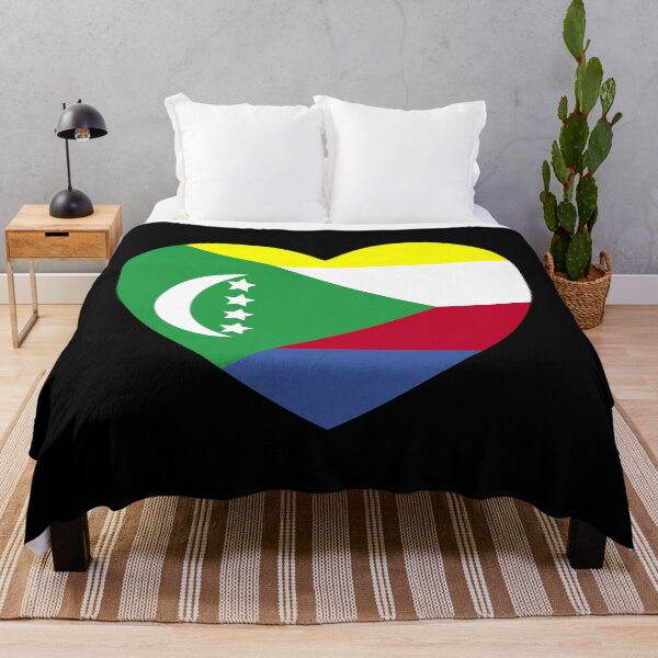 Item preview, Comoros Flag Heart KM designed and sold by shitpostee.