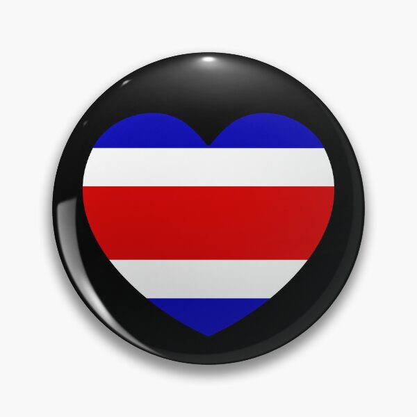 Item preview, Costa Rica Flag Heart CR designed and sold by shitpostee.