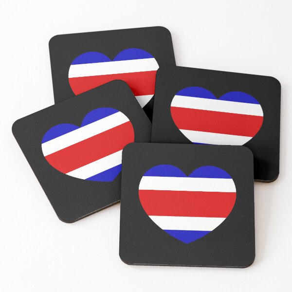 Item preview, Costa Rica Flag Heart CR designed and sold by shitpostee.