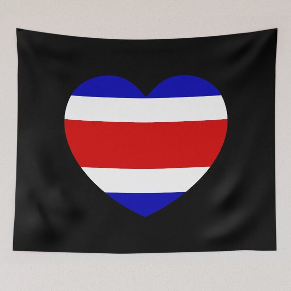 Item preview, Costa Rica Flag Heart CR designed and sold by shitpostee.