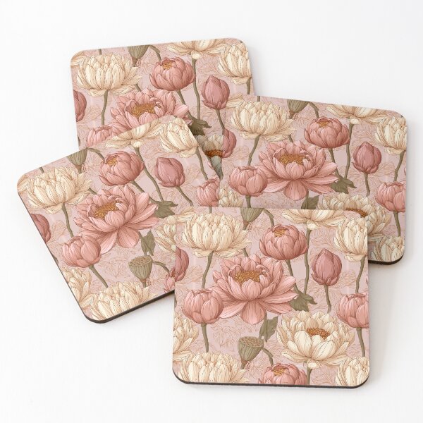 Item preview, Elegant Lotus Print - Hawaiian Flower Pattern - Baptism Gifts designed and sold by RoyalStarsPatts.