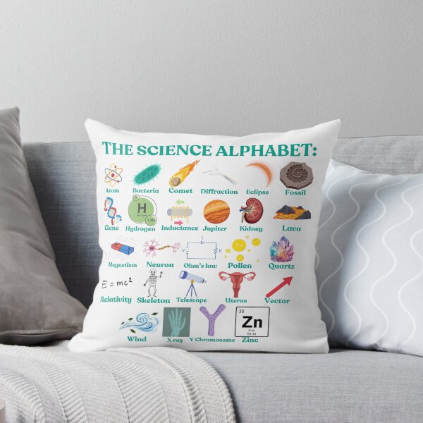 Item preview, The Science Alphabet, cool science, stem designed and sold by NoetherSym.