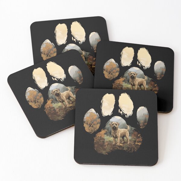 Item preview, Funny Norfolk Terrier Paw Foggy Mountain Tree Mom Dad Kids designed and sold by rafaeltto.