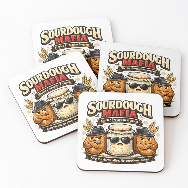 Item preview, Sourdough Mafia: Starter Protection Program designed and sold by Seyahshop.
