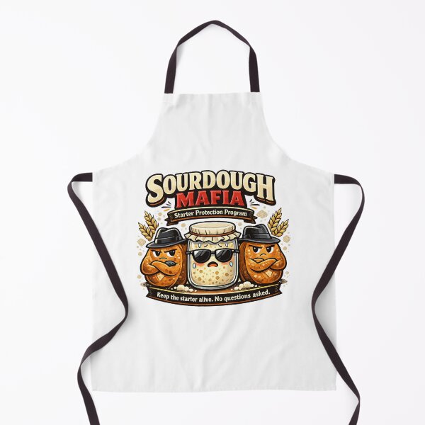 Item preview, Sourdough Mafia: Starter Protection Program designed and sold by Seyahshop.