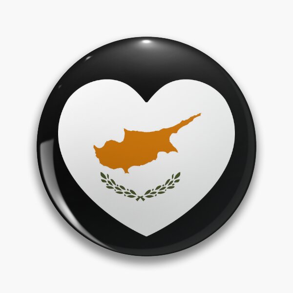 Item preview, Cyprus Flag Heart CY designed and sold by shitpostee.