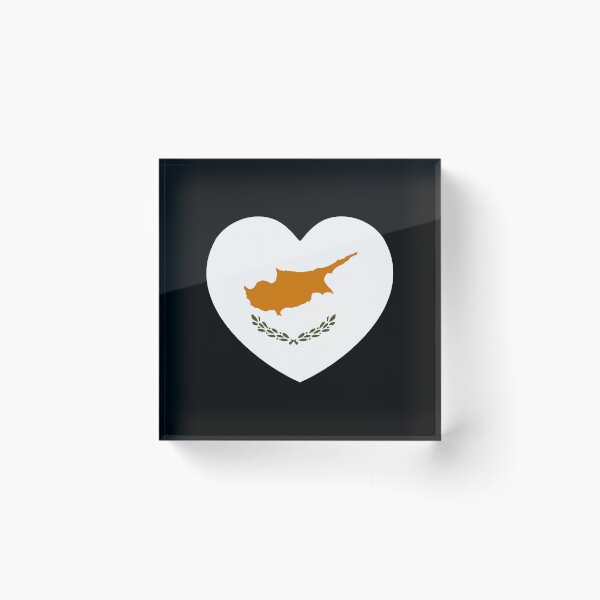 Item preview, Cyprus Flag Heart CY designed and sold by shitpostee.