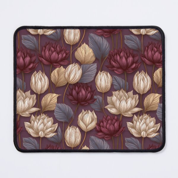 Item preview, Delicate Lotus Flower - Flower Garden Pattern - Best Friend Gifts designed and sold by RoyalStarsPatts.
