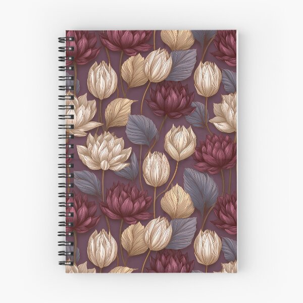 Item preview, Delicate Lotus Flower  - Flower Garden Pattern - Best Friend Gifts designed and sold by RoyalStarsPatts.
