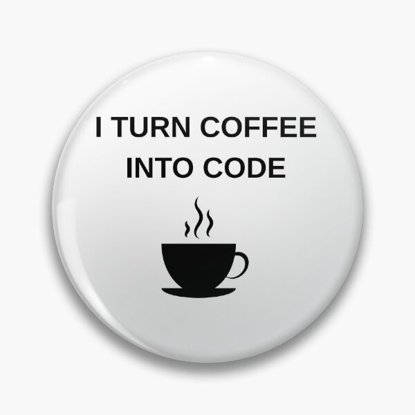 Item preview, I TURN COFFEE INTO CODE FUNNY designed and sold by eihabo.