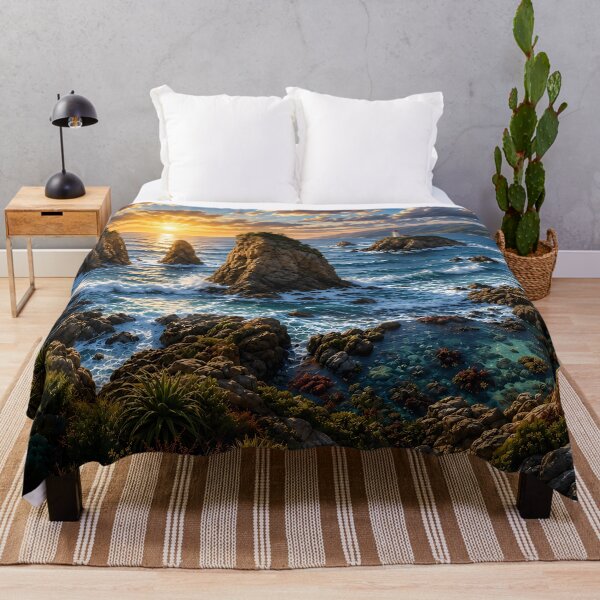Item preview, Natural Landscape Puzzles: Cliff at Sunrise designed and sold by BorenStore.