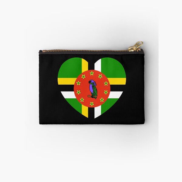 Item preview, Dominica Flag Heart DM designed and sold by shitpostee.