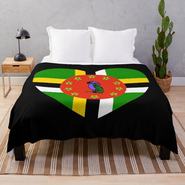 Item preview, Dominica Flag Heart DM designed and sold by shitpostee.