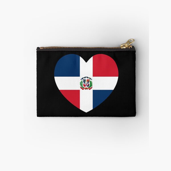 Item preview, Dominican Republic Flag Heart DO designed and sold by shitpostee.