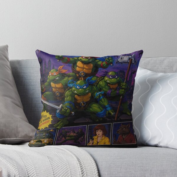 Item preview, Retro Mutant Heroes | 80s Cartoon Action Movie Inspired Poster designed and sold by nouhaZN.