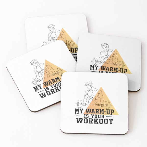 Item preview, My Warm Up Is Your Workout designed and sold by RunningWhiskers.