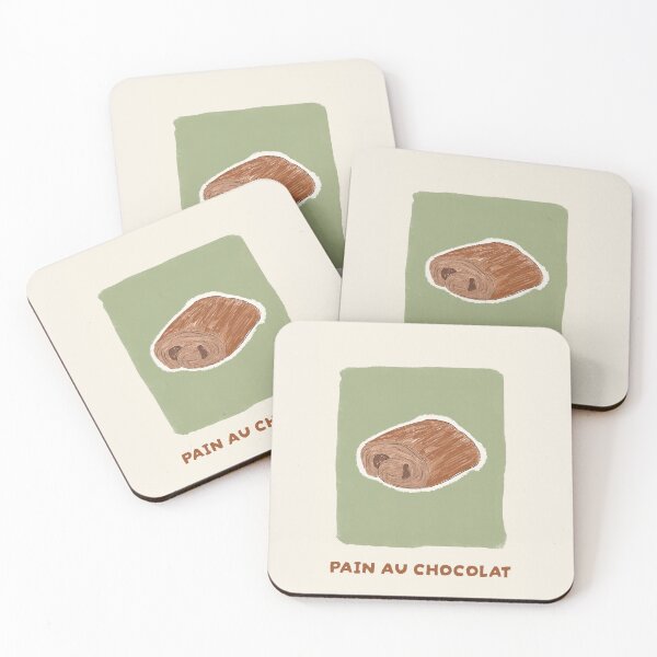 Item preview, Pain au Chocolat Bakery Illustration  designed and sold by lyiris.