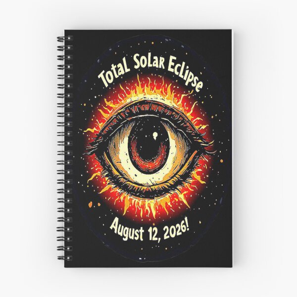 Item preview, Sun-Eye Astronomy Lover TOTAL SOLAR ECLIPSE AUGUST 12, 2026!  designed and sold by Giulivo Store Graphic.