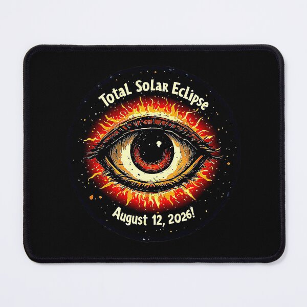 Item preview, Sun-Eye Astronomy Lover TOTAL SOLAR ECLIPSE AUGUST 12, 2026! designed and sold by Giulivo Store Graphic.