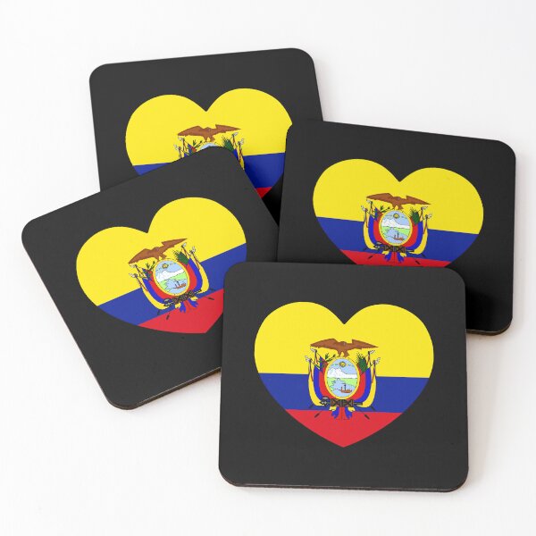 Item preview, Ecuador Flag Heart EC designed and sold by shitpostee.