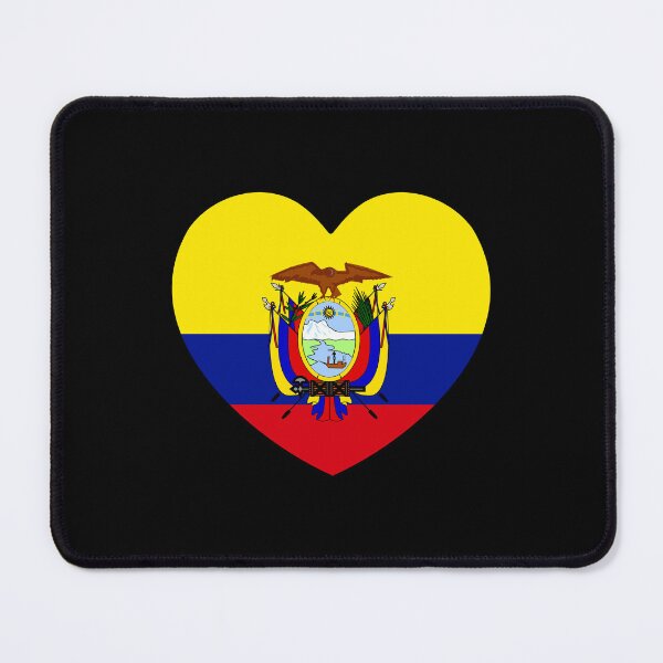 Item preview, Ecuador Flag Heart EC designed and sold by shitpostee.
