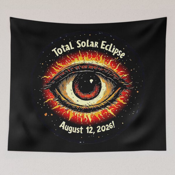 Item preview, Sun-Eye Astronomy Lover TOTAL SOLAR ECLIPSE AUGUST 12, 2026!  designed and sold by Giulivo Store Graphic.