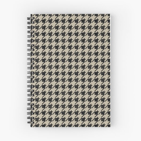 Item preview, Handcrafted Houndstooth Beige and Black XXL  designed and sold by Lidra Zehcnas.