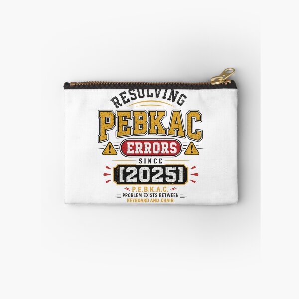 Item preview, Funny PEBKAC IT Support Technician Design designed and sold by Mosslume Studio.
