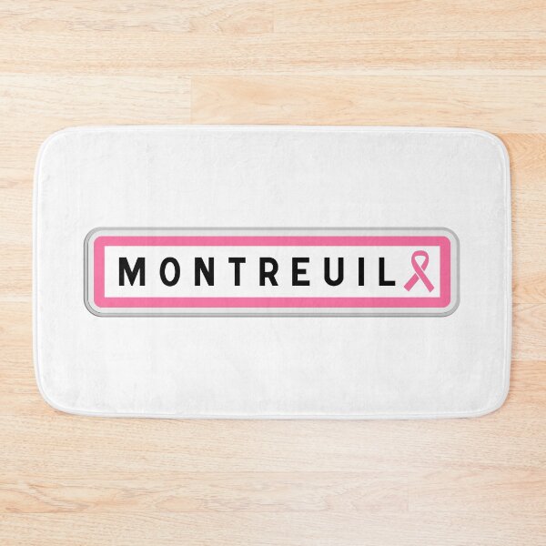 Item preview, Montreuil Pink October sign – Seine-Saint-Denis, Île-de-France designed and sold by Panneaux et signalisations - NPOITEVIN.