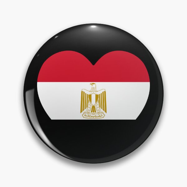 Item preview, Egypt Flag Heart EG designed and sold by shitpostee.
