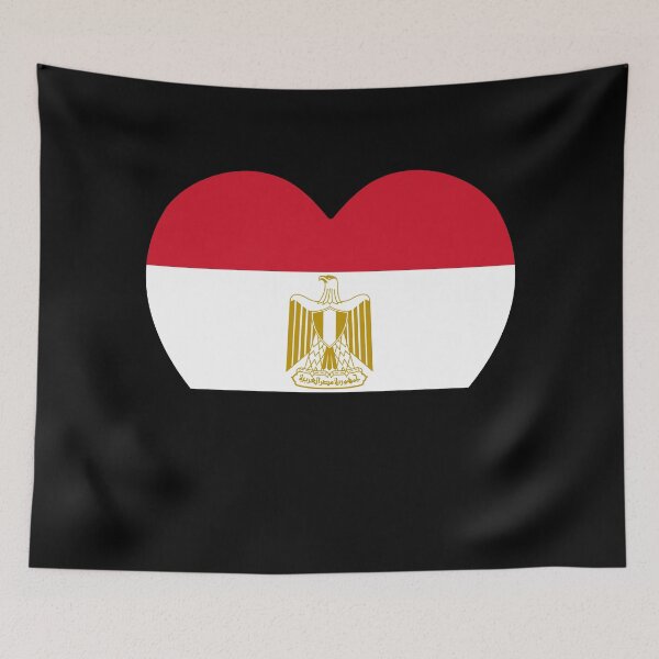 Item preview, Egypt Flag Heart EG designed and sold by shitpostee.