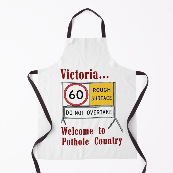 Item preview, Victoria Weclome to Pothole Country designed and sold by McBinChicken.