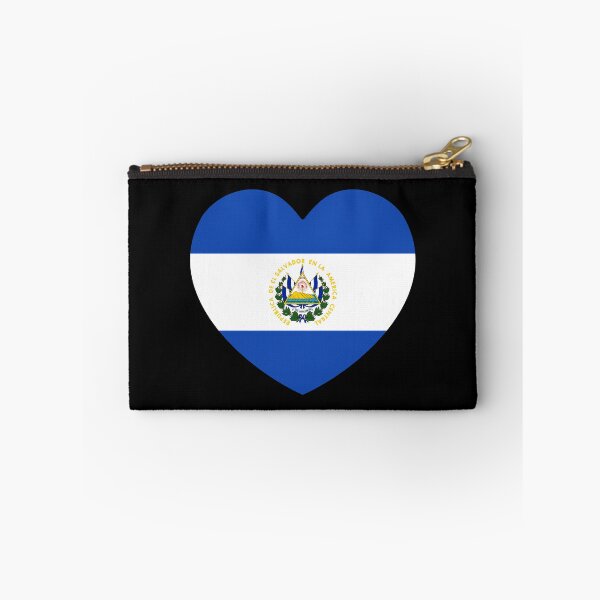 Item preview, El Salvador Flag Heart SV designed and sold by shitpostee.