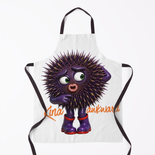 Item preview, Kina Awkward | Funny New Zealand Kina | Cheeky Creatures designed and sold by Cheeky Creatures.