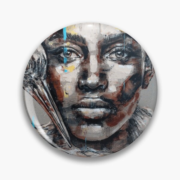 Item preview, Silent Guardians Abstract Woman and Heron Portrait designed and sold by OmerValiquet.